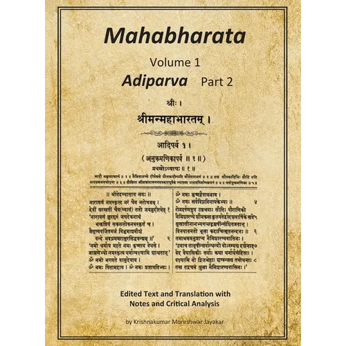 Mahabharata Volume 1: Adiparva Part 2