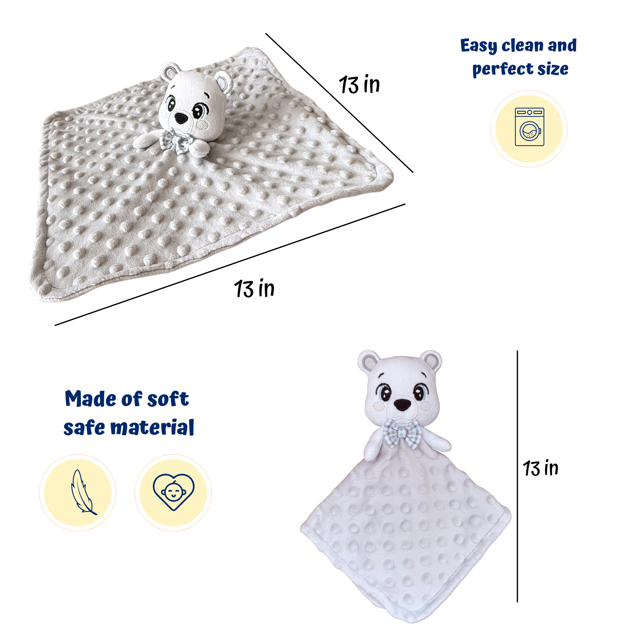 Security Blanket Little Polar Bear
