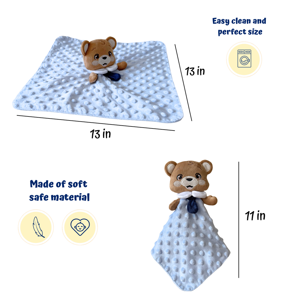 Security Blanket Cuddly Bear