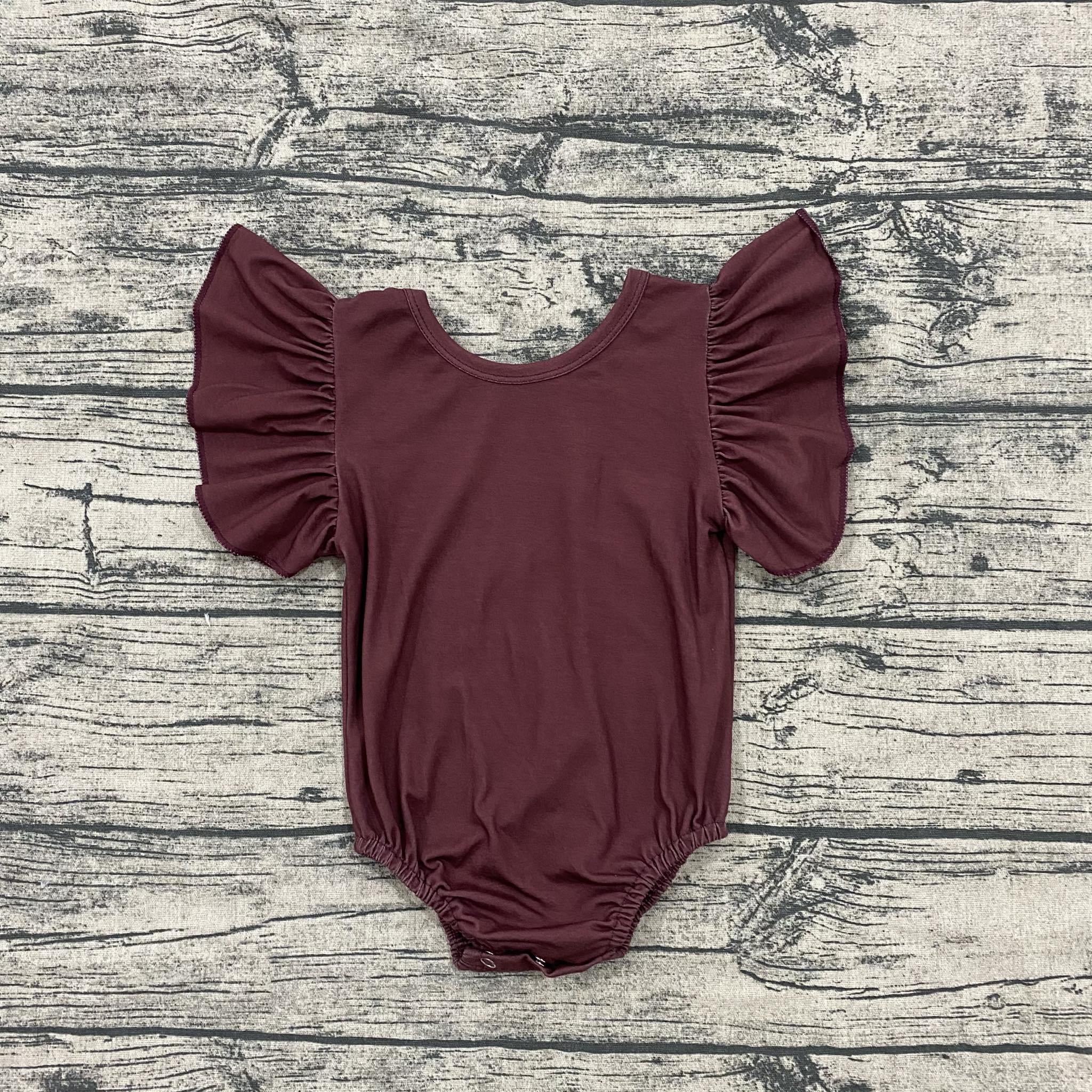 Brown flutter cotton leo