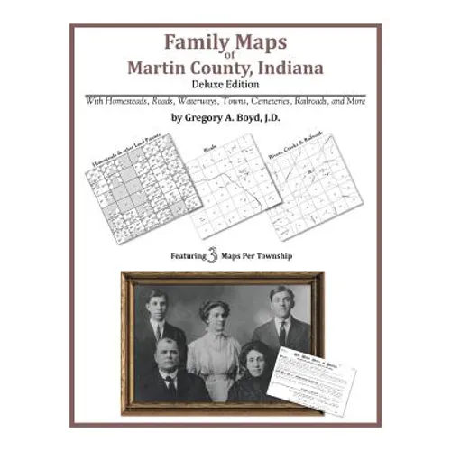 Family Maps of Martin County, Indiana