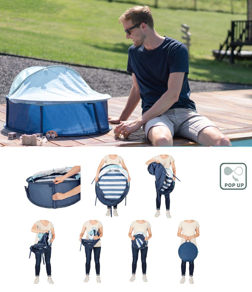 Babyni Anti-UV Infant Pop Up Tent & Playyard
