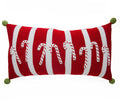 Candy Cane Lumbar Pillow