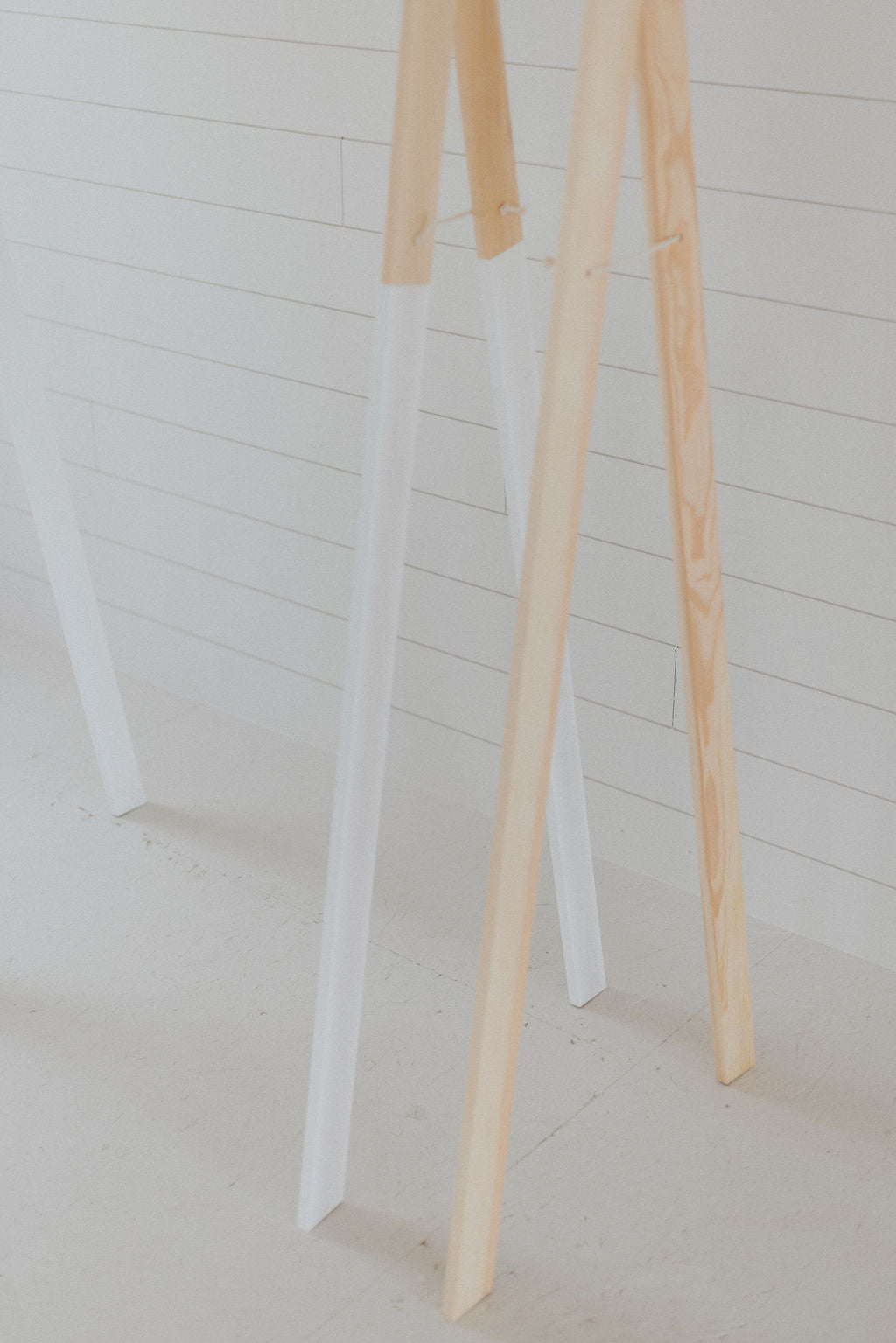 Wooden dress rack /toddler clothes rack