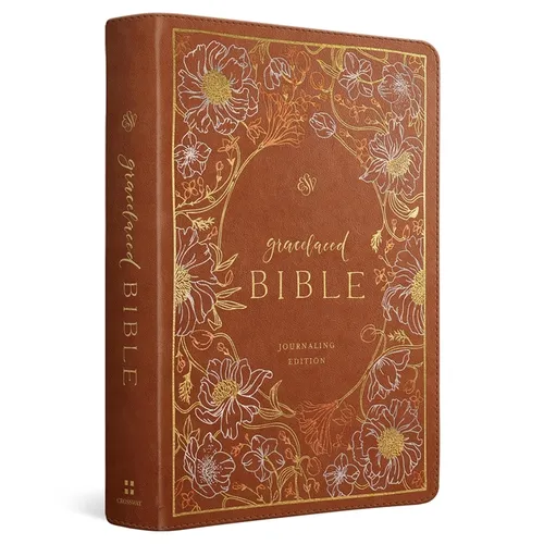 ESV Gracelaced Bible, Journaling Edition (Trutone(r), English Saddle)