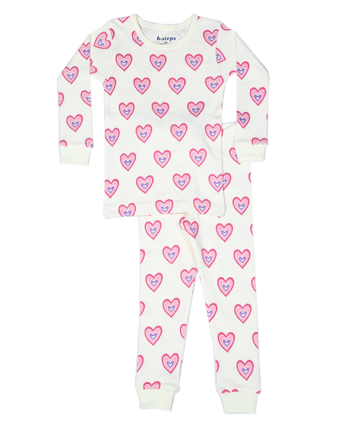 Kids Pajamas - Soft Hearts
