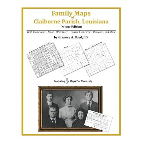 Family Maps of Claiborne Parish, Louisiana