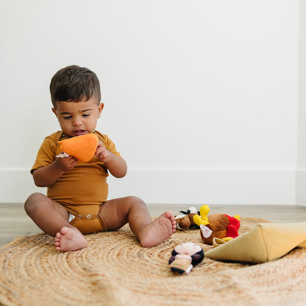 My Baby's First Thanksgiving Holiday Fill and Spill Toy Playset with 4 ct SensoryToys