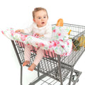 Baby Shopping Cart Cover | Full Bloom Watercolor Floral Print