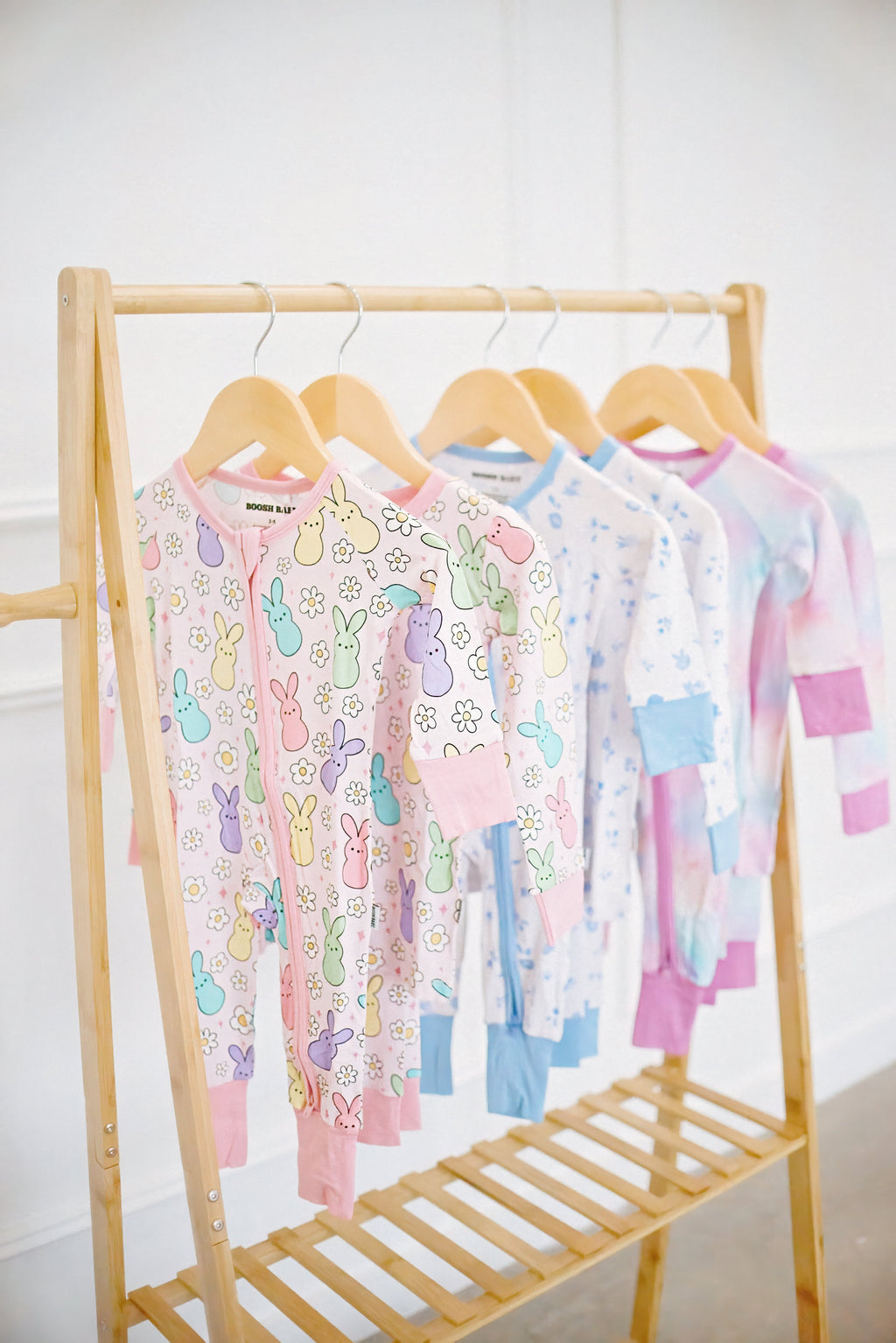 Bunnies | Bamboo Convertible Zippy Romper