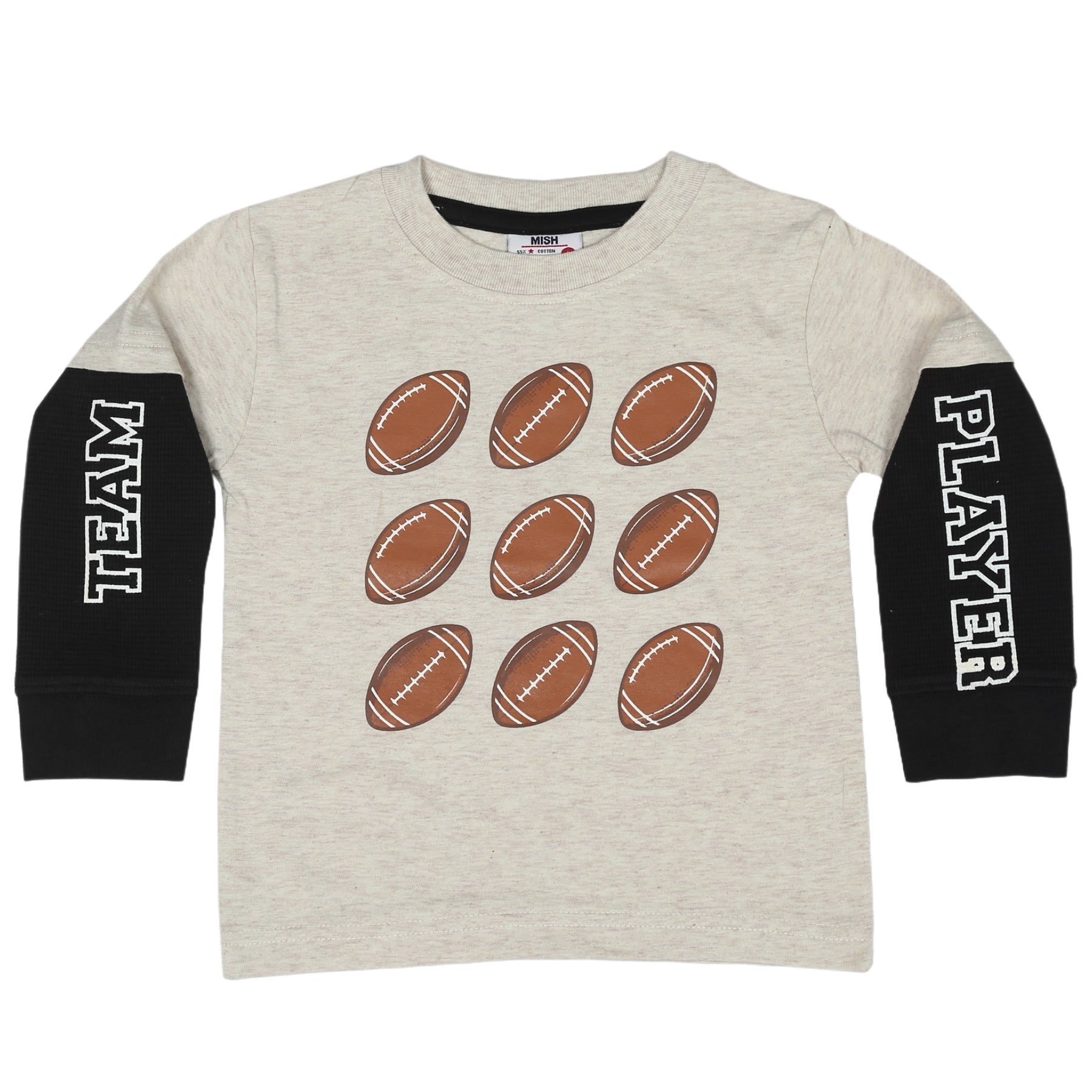 Kids Long Sleeve 2Fer Tee - Team Player