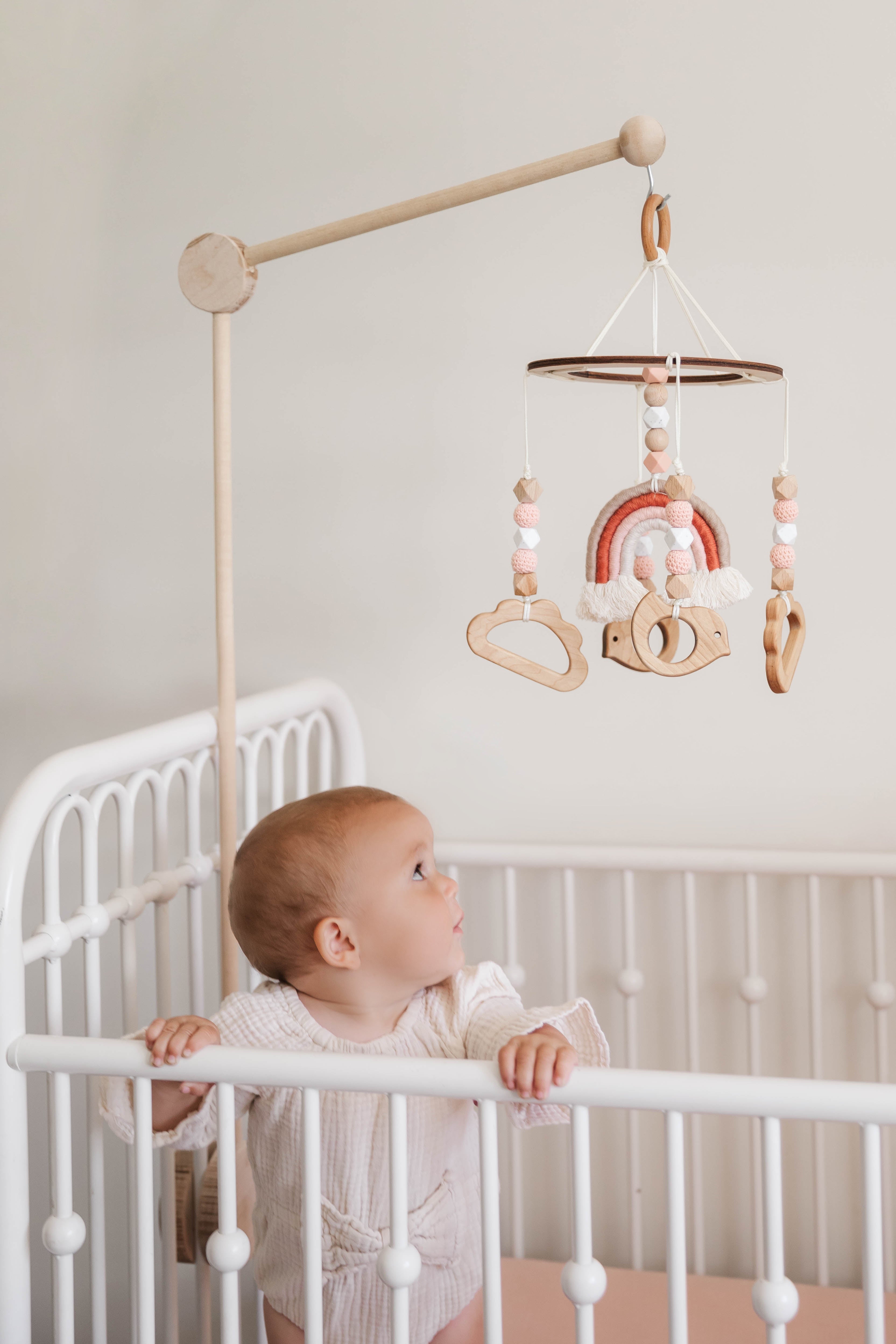 Rainbow Crib Mobile