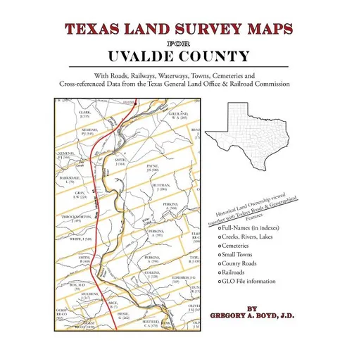 Texas Land Survey Maps for Uvalde County