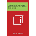 Concerning The Three Principles Of The Divine Essence V2