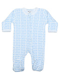 Baby Zipper Footie - Little Bro - Sibling Collection