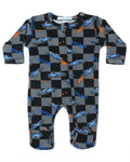 Baby Zipper Footie - Car Check