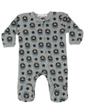 Baby Thermal Zipper Footie - Champions Football
