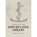 Bulletin of the John Rylands Library 99/1: The Aldine Edition of the Ancient Greek Epistolographers: Roots and Legacy