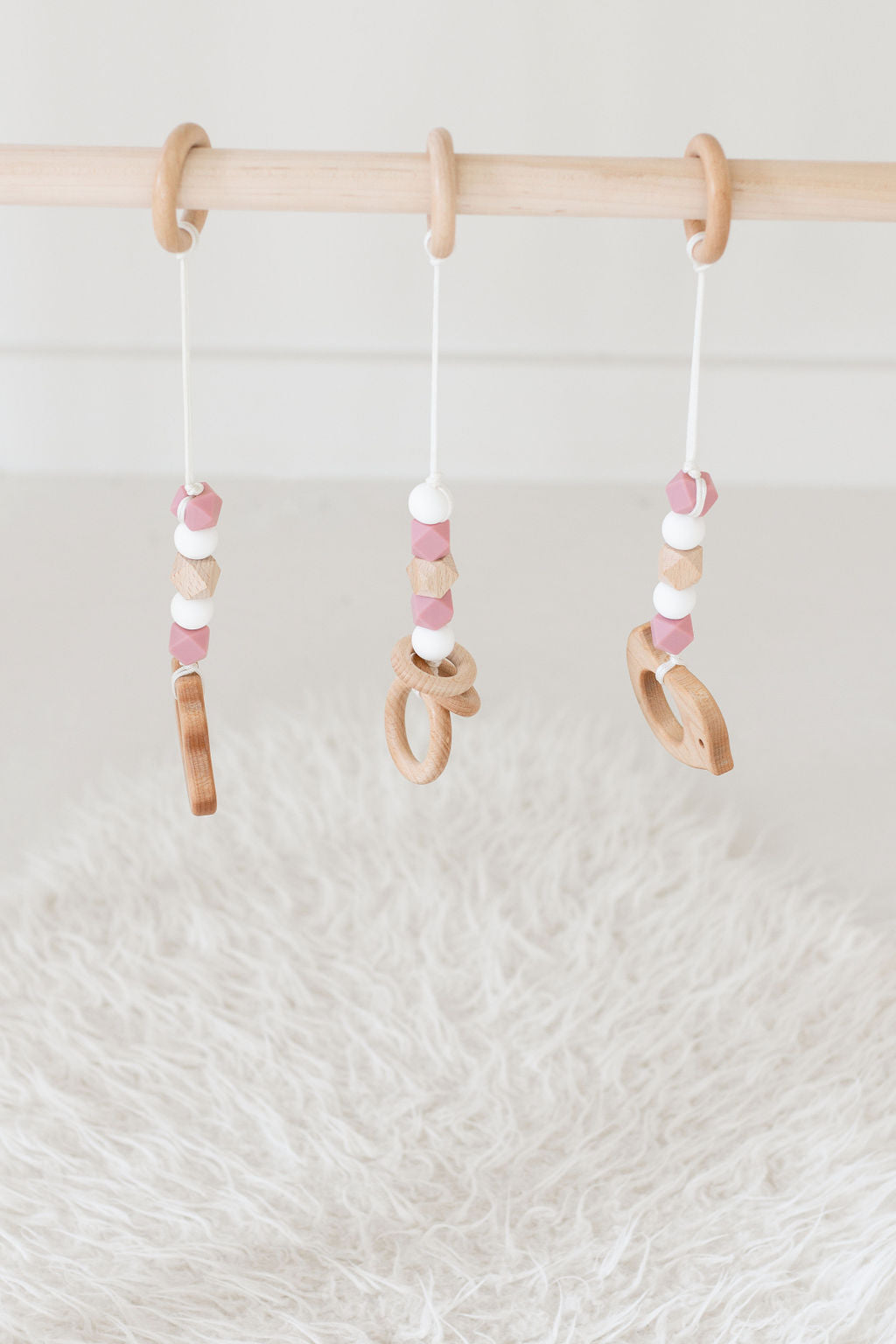 Classic Dusty Rose Baby Play Gym
