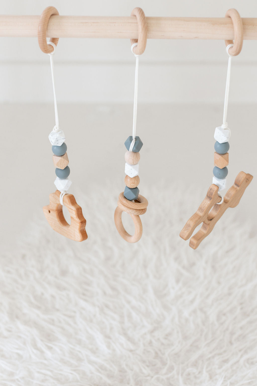 Classic Gray Baby Play Gym
