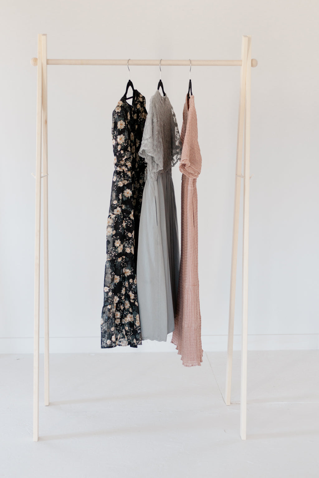 Flawed/discounted Large Wooden Clothing Rack