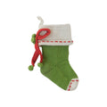 Bow Mini Stocking, Green