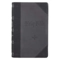 KJV Bible Giant Print 2-Tone Black/Dark Gray