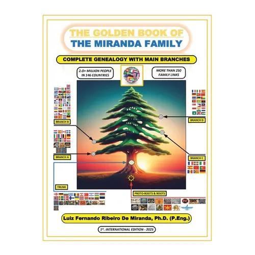 The Golden Book of the Miranda Family: Complete Genealogy with Main Branches