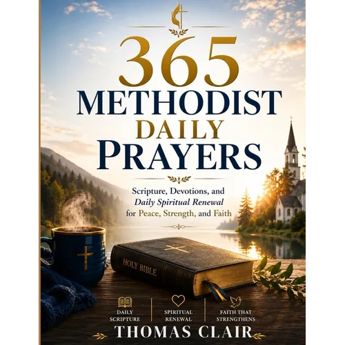 365 Methodist Daily Prayers: Scripture, Devotions, and Daily Spiritual Renewal for Peace, Strength, and Faith