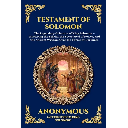 Testament of Solomon: The Legendary Grimoire of King Solomon - Mastering the Spirits, the Secret Seal of Power, and the Ancient Wisdom Over the Forces