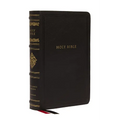 KJV Large Print Reference Bible, Black Leathersoft, Red Letter, Comfort Print (Sovereign Collection): Holy Bible, King James Version