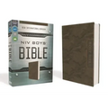 Niv, Boys' Bible, Leathersoft, Brown Camo, Comfort Print