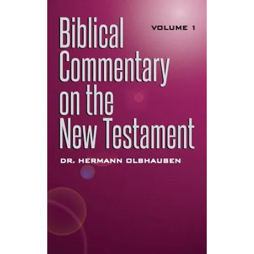 Biblical Commentary on the New Testament Vol. 1