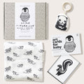 Newborn Baby Gift Set - Black + White