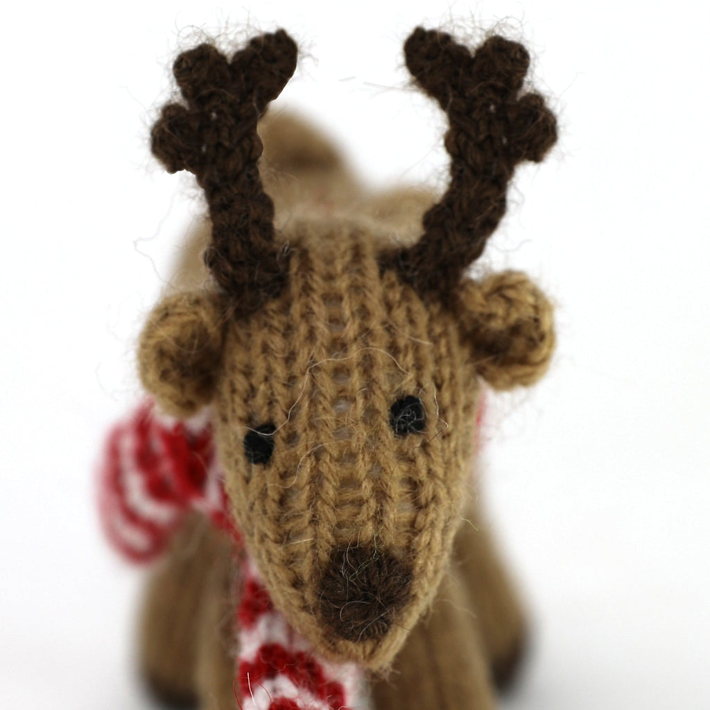 Reindeer Ornaments, set of 3