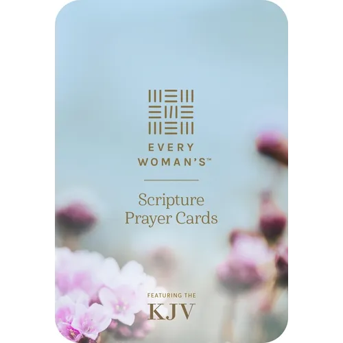 Every Woman's Scripture Prayer Cards (Softcover): Featuring the King James Version