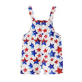 Baby Boys Girls 4th of July Romper Stars and Stripes Pattern Infant Overalls Sleeveless Tank Jumpsuit