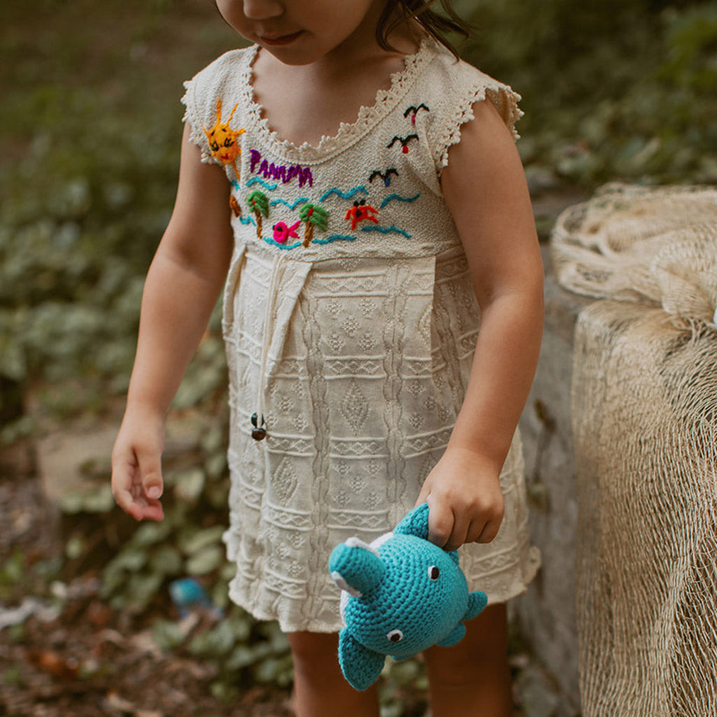 Beach Baby Toy - Sawfish Rattle