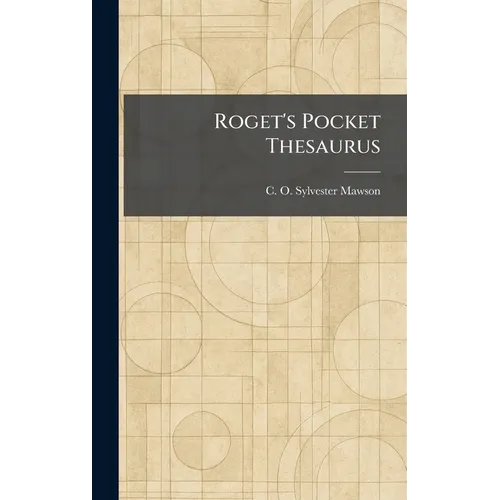 Roget's Pocket Thesaurus