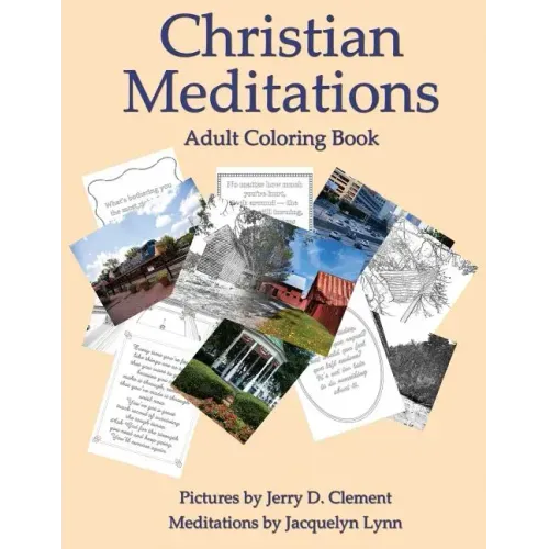Christian Meditations: Adult Coloring Book
