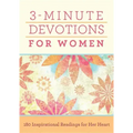 3-Minute Devotions for Women: 180 Inspirational Readings for Her Heart