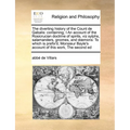 The diverting history of the Count de Gabalis: containing, I An account of the Rosicrucian doctrine of spirits, viz sylphs, salamanders, gnomes, and d