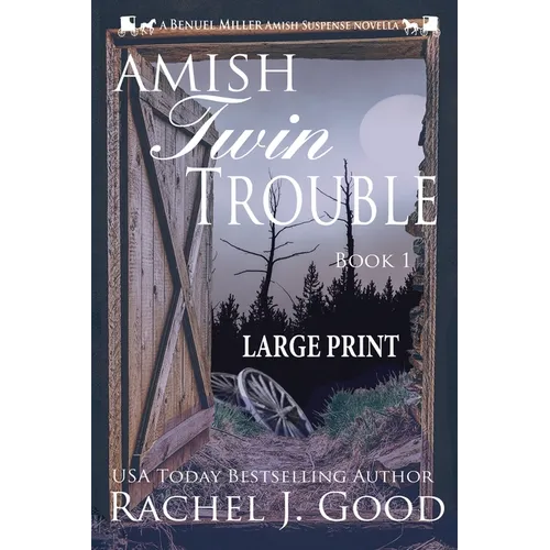 Twin Trouble - Large Print: A Benuel Miller Amish Suspense Novel