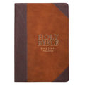 KJV LP Lux-Leather Brown Portfolio Design