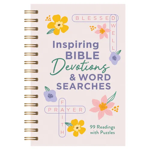Inspiring Bible Devotions & Word Searches: 99 Readings with Puzzles