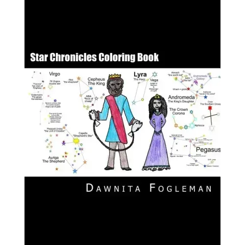 Star Chronicles Coloring Book: Bible Based Study of the Constellations