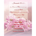 Jeremiah 29: 11 Monthly Motivation & Devotion Journal Calendar