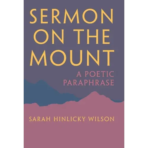 Sermon on the Mount: A Poetic Paraphrase