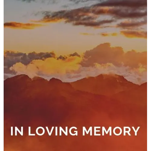 Memorial Guest Book (Hardback cover): Memory book, comments book, condolence book for funeral, remembrance, celebration of life, in loving memory fune