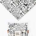 Organic Muslin Swaddle - Nordic
